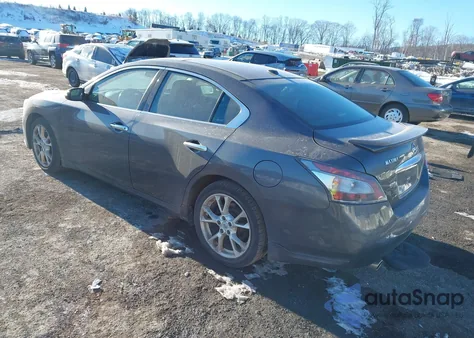 2012 Nissan Maxima 3.5 Sv z USA, uszkodzony, nr VIN 1N4AA5AP4CC822707